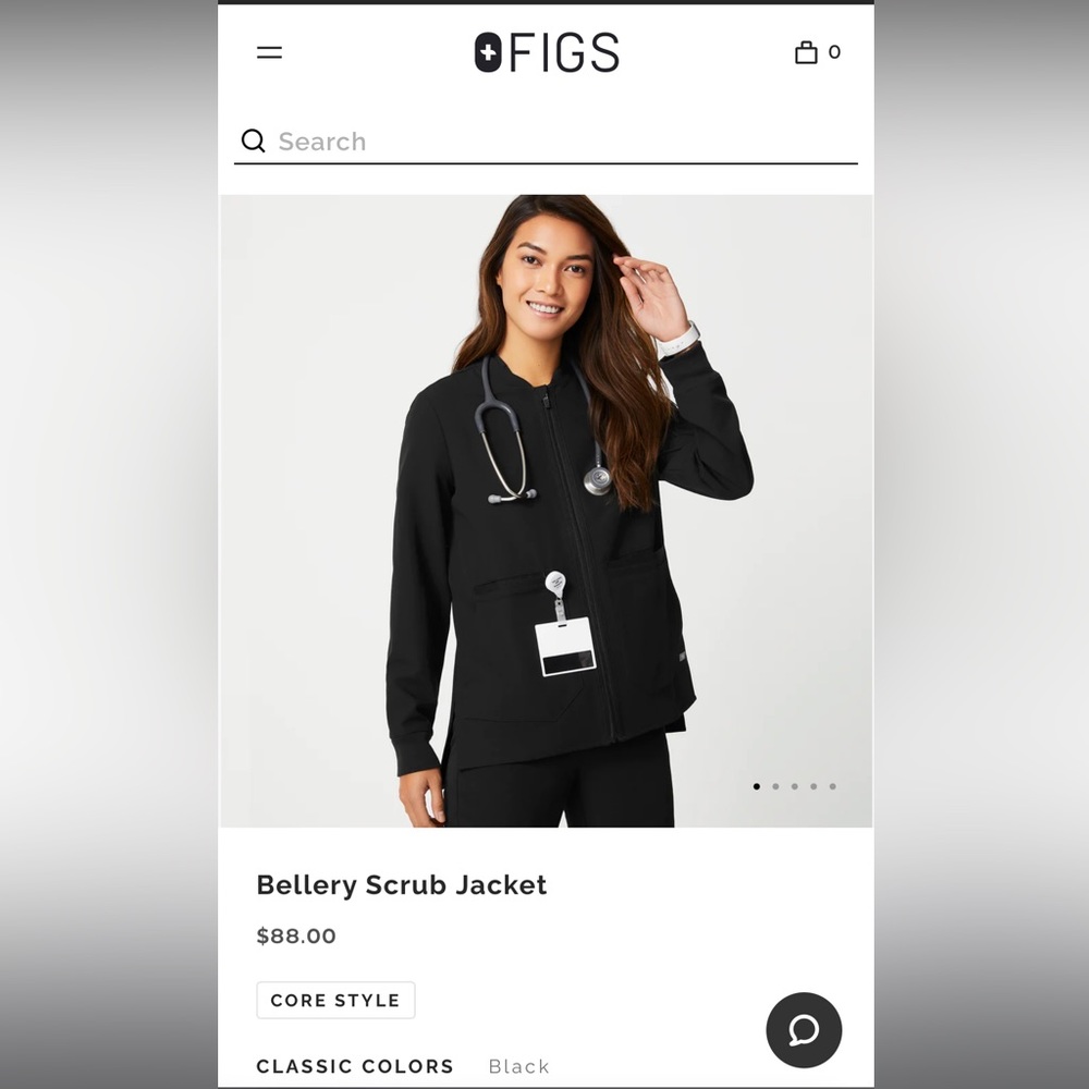 FIGS Scrub Jacket